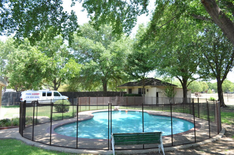 pool safety fence dallas